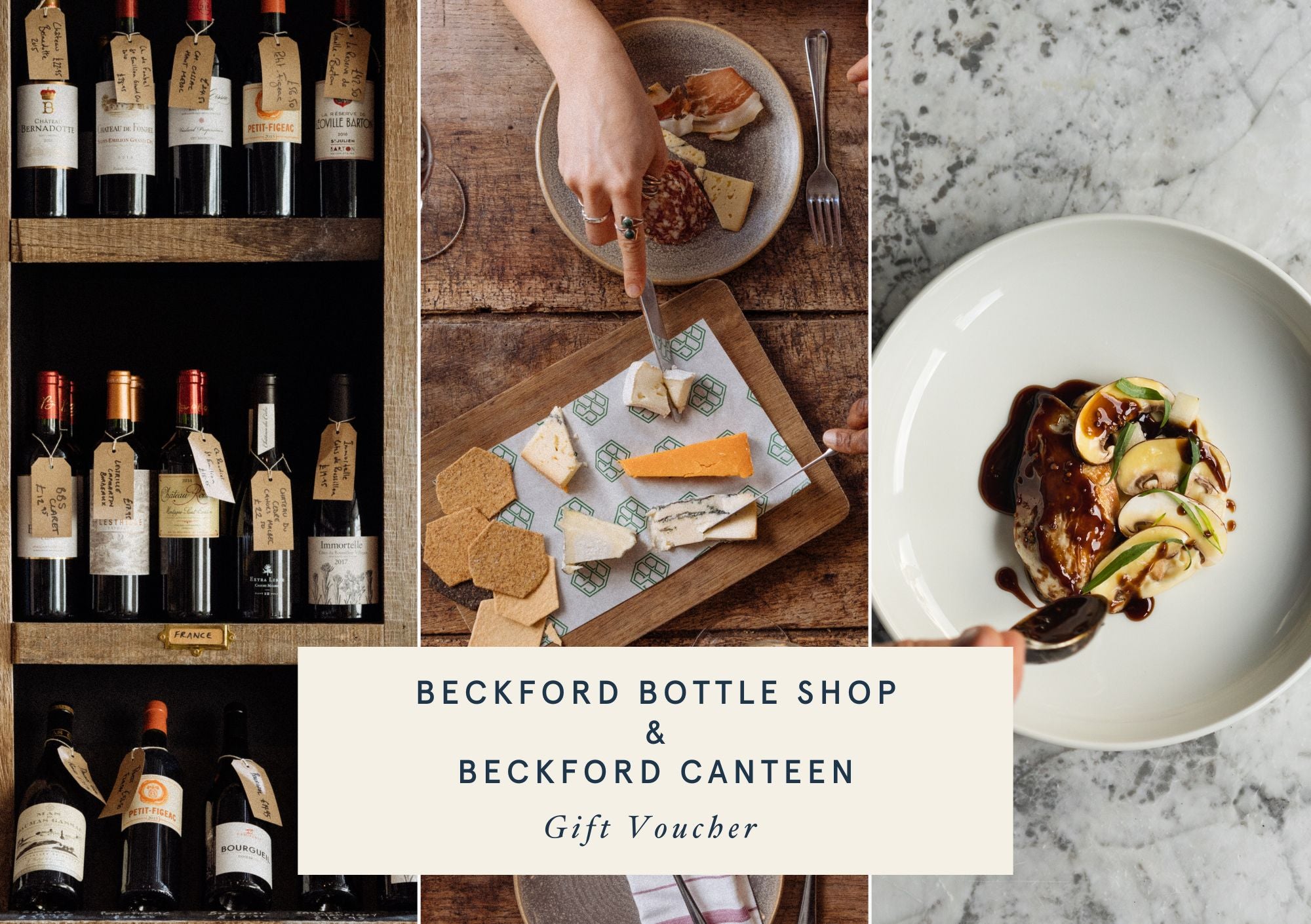 Beckford Bottle Shop & Beckford Canteen Gift Voucher