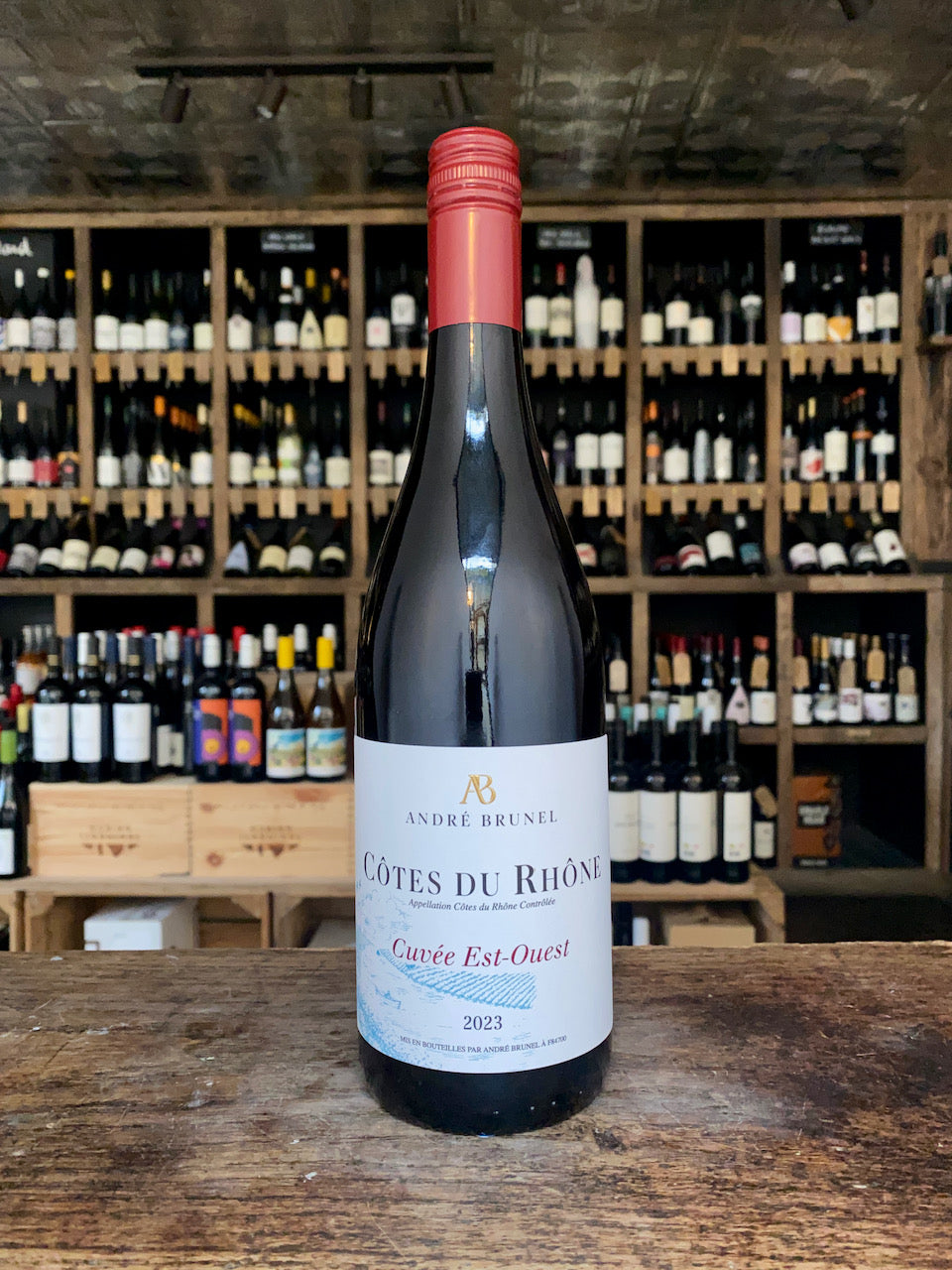 Côtes du Rhône 'Cuvée Est-Ouest', André Brunel