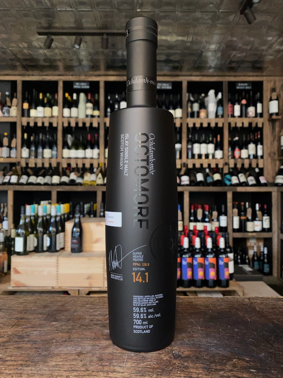 Octomore Edition 14.1, Bruichladdich Islay single malt Scotch whisky