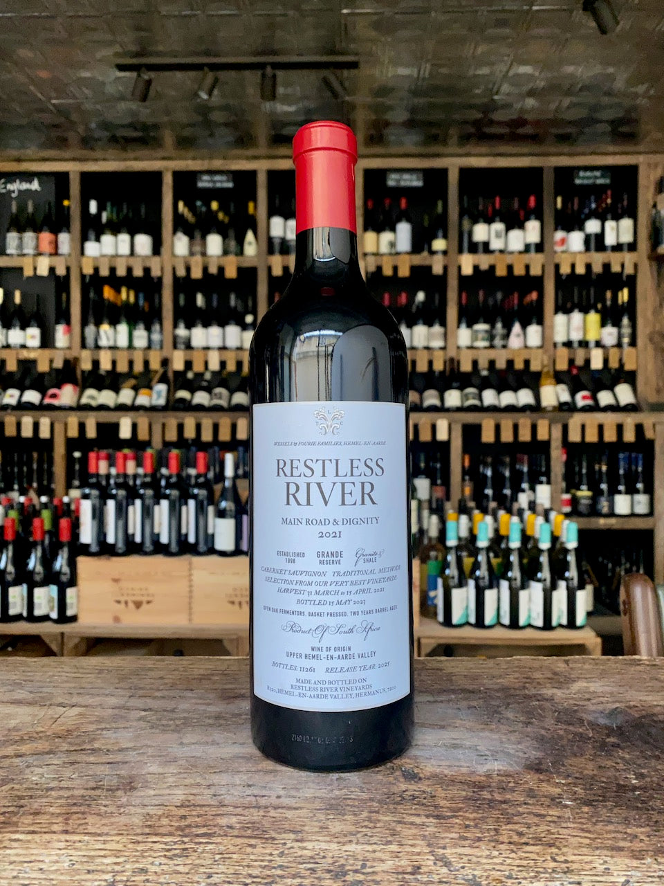 Restless River Main Road and Dignity Cabernet Sauvignon