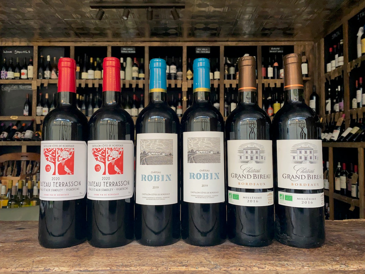 Bordeaux Mixed Reds Case