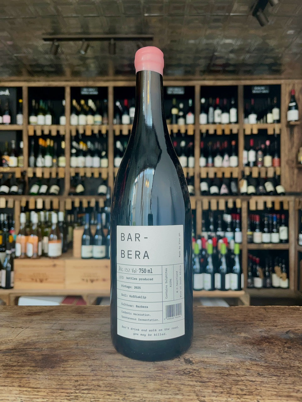 Barbera, Vino pH