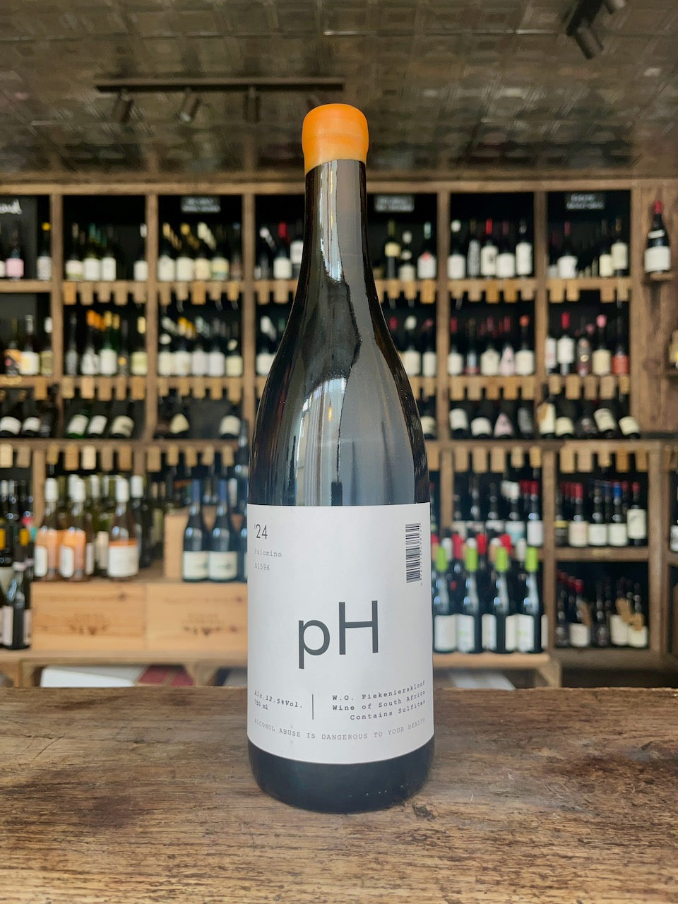 Palomino, Vino pH