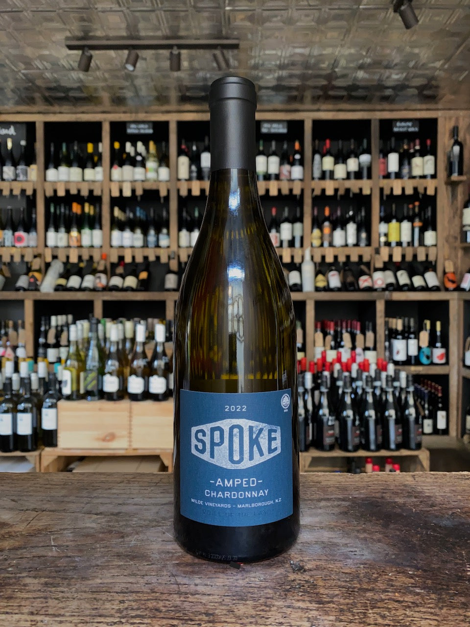 Amped Chardonnay, Spoke Wines, Marlborough