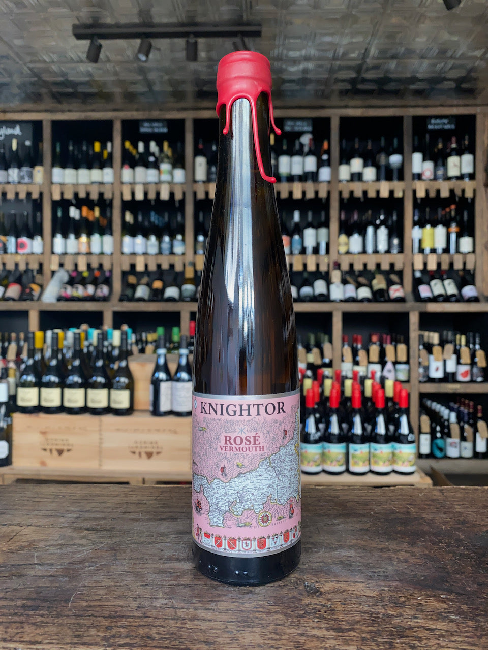 Rosé Vermouth, Knightor, Cornwall