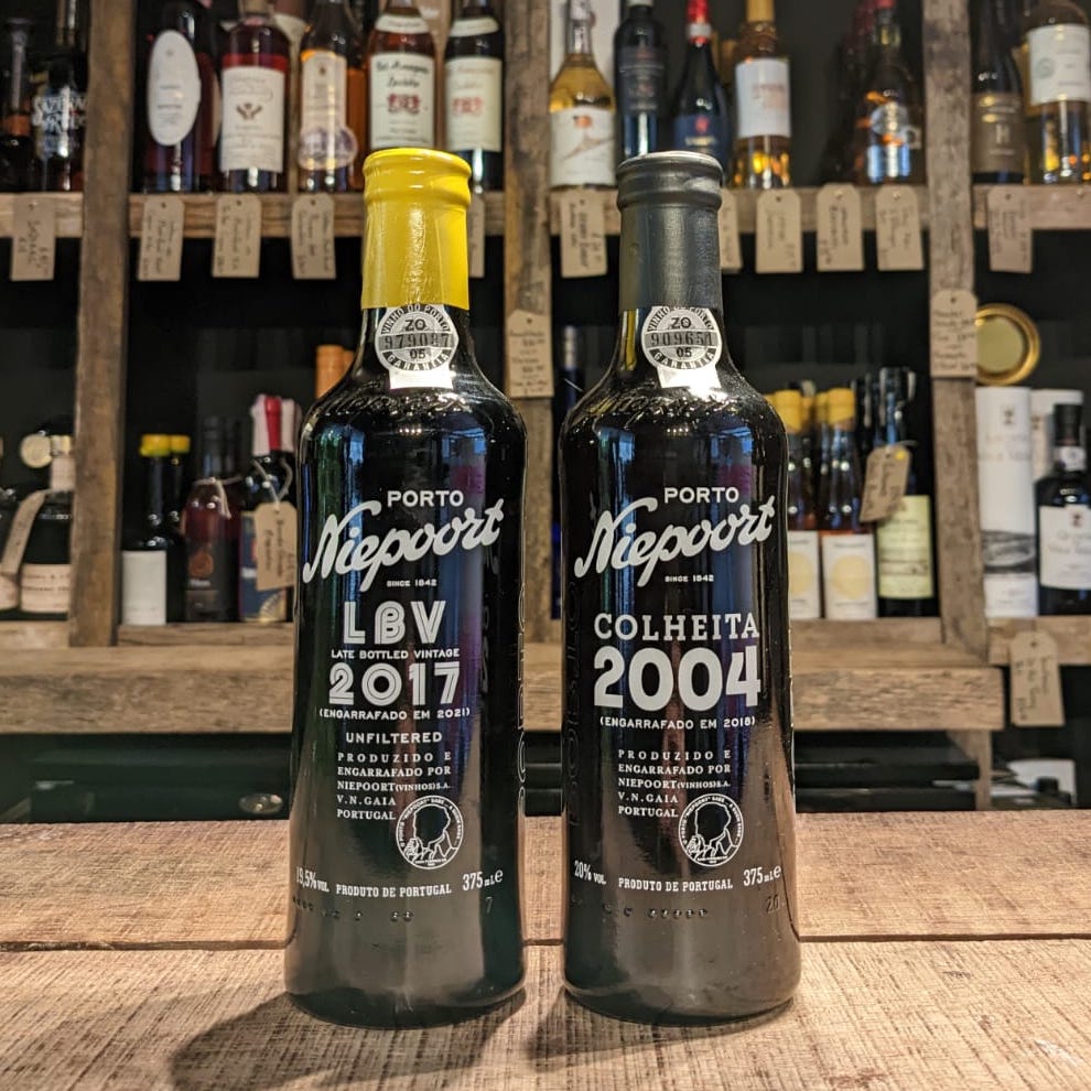 Port Half Bottles