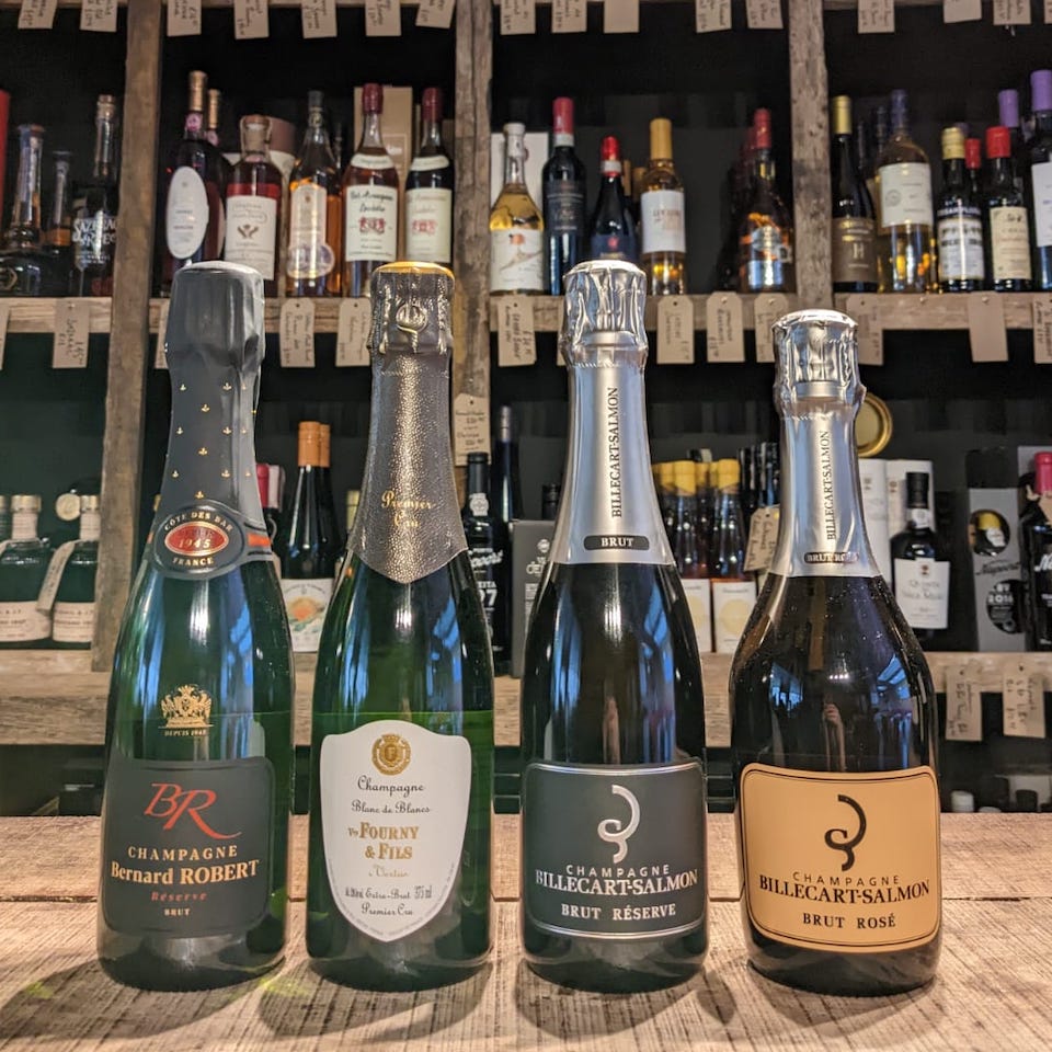 Champagne Half Bottles