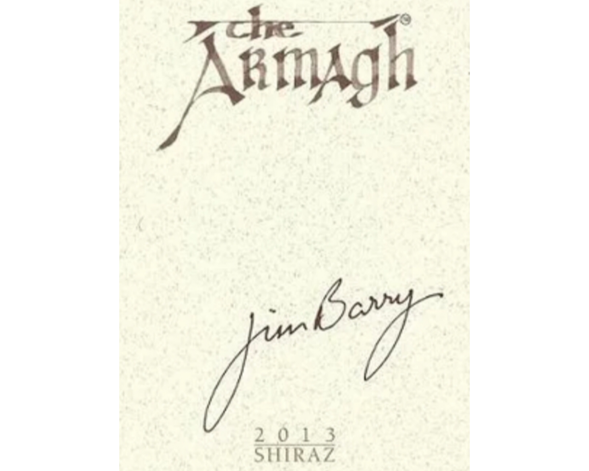 Armagh Shiraz Jim Barry 2013 Clare Valley